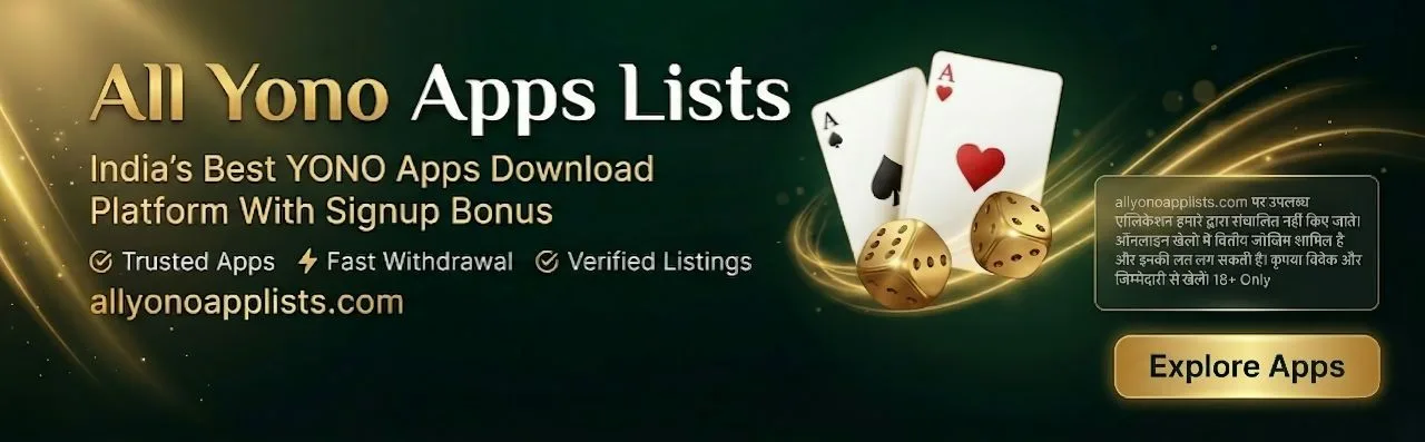 AllYonoAppLists.com - Banner